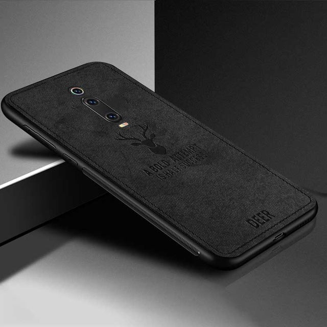 BAKEEY Deer Shockproof Cloth&TPU Protective Case For Xiaomi Mi 9T / Mi9T PRO / Redmi K20 / Redmi K20 PRO