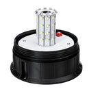 DC12-24V 40LED Magnetic Roof Rotating Flash Amber Beacon Strobe Tractor Warning Signal Light