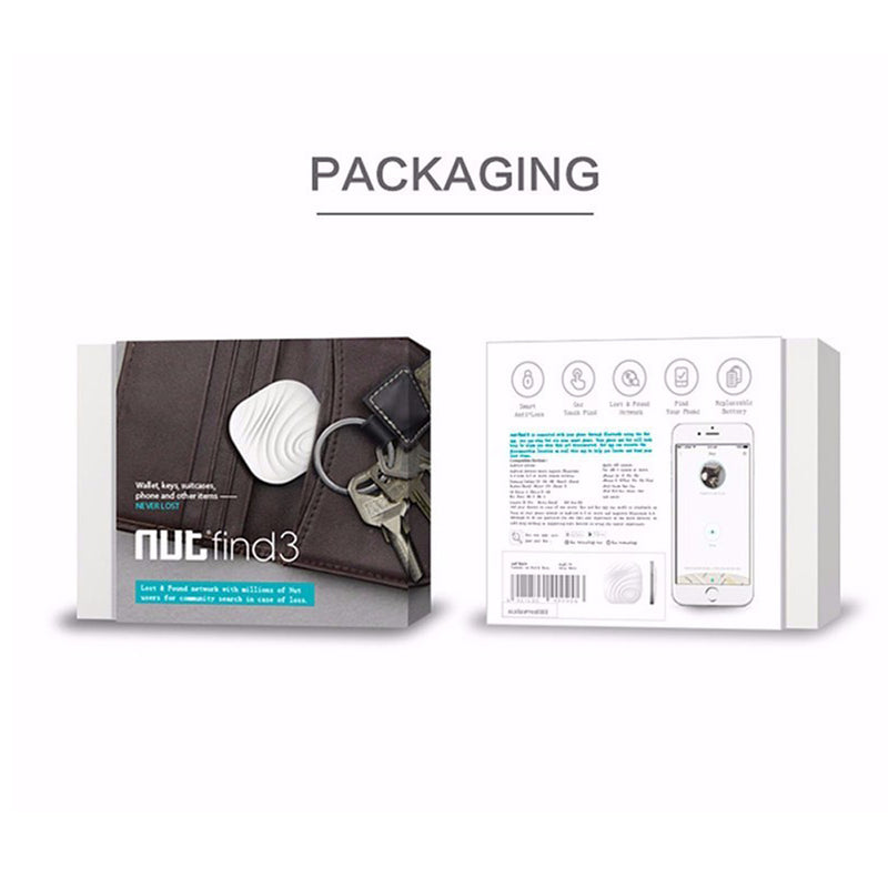 Nut Find 3 Bluetooth 4.0 Smart Anti Lost Tracker Locator Alarm Keys Phone Wallet Finder Pet Tracker