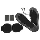 Black Battery Electric Heated Shoe Insoles Winter Warming Outdoor Foot Heater Breathable Deodorant