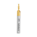 Drillpro 5pcs 2 Flute 2/3/4/5/6mm Milling Cutter HSS Titanium Coated 6mm Shank End Mill CNC Tool