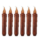 6Pcs/Set LED Flameless Candle Battery Powered Flickering Wax Wedding Decorations
