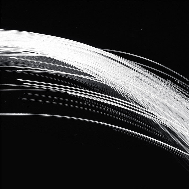 LED Fiber Optic Whip Strip Light 360 RGB Multi-Mode Flashlight Show Music Dance Festival Battery Operated