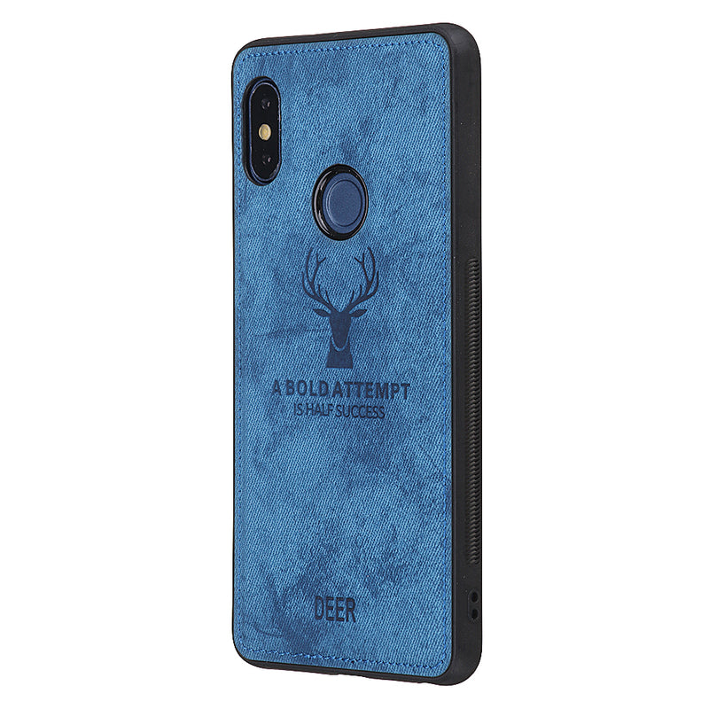 Bakeey Deer Shockproof Cloth Soft TPU Back Cover Protective Case for Xiaomi Redmi Note 5