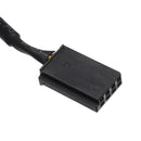 Audio AUX USB Switch Socket with AUX USB Cable for BMW E60 E90 X1 X3 X5 F12 F25