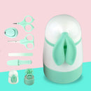 Baby Bunny Manicure Care Set Child Nail Clipper Set Baby Care Nail Scissors 5 Piece Set