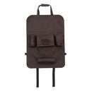 Multi-functional Leather Car Seat Back Storage Bag Multi Pocket Phone Cup Holder Organizer