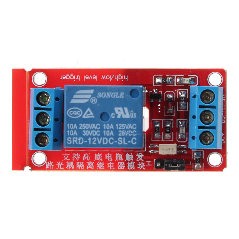 5Pcs 1 Channel 12V Level Trigger Optocoupler Relay Module