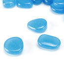 300Pcs Luminous Artificial Pebbles Stone Aquarium Fish Tank Garden Outdoor Decorations