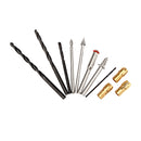 60Pcs Electric Polishing Grinder Rotary Tool Kit 12V Power Drill Machine & Accessories