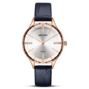 MEGIR 4213 Fashion Women Wristwatch Light Luxury Leather Strap Female Quartz Watch