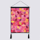 Simple Painting Meter Box Cover Cloth Bedroom Cotton Linen Decorations
