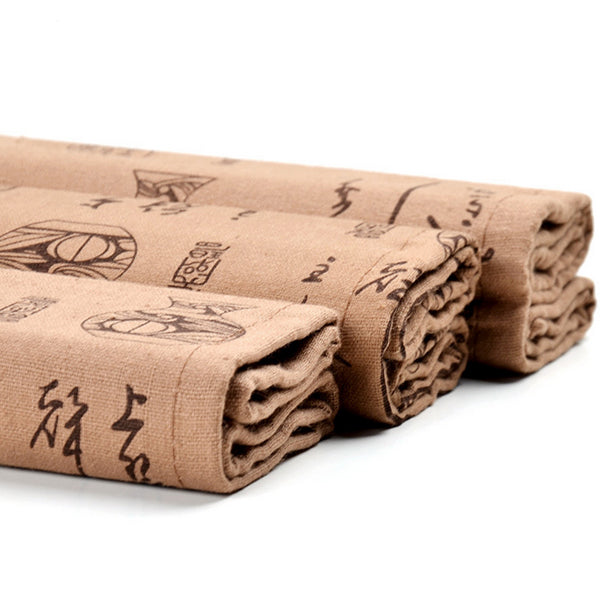 Bamboo Tea Ware Mat Tea Tray Cup Mat Coaster Kungfu Tea Accessaries