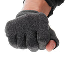 1 Pair Anti Arthritis Gloves Ease Pain Relief Gloves Hand Support Outdoor Fitness Half Finger Gloves