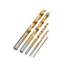 Drillpro 10pcs/set Cobalt Twist Drill Bit and Broken Bolt Damaged Screw Extractor
