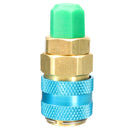A/C R134A R12 Quick Connector Adapter Coupler Auto Manifold Gauge Low/High HVAC