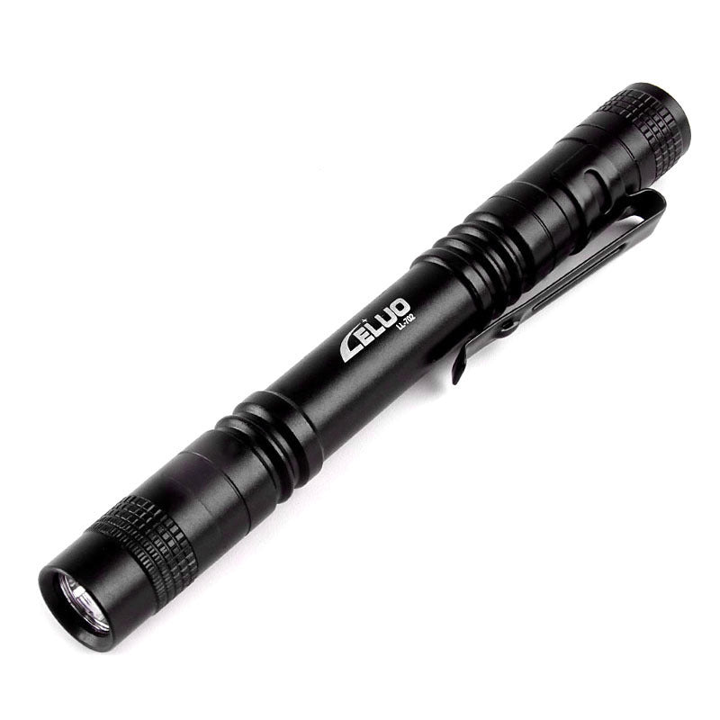 LELUO 200 Lumen Flashlight AAA Battery IP5 Waterproof LED Camping Lamp Hunting Fishing Cycling Emergency Lantern