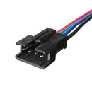Excellway 10 sets JST 15cm SM 4Pin 22AWG Wire Male and Female Connectors Wire Pitch 2.54mm