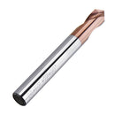 Drillpro 2 Flutes 90 Degree Chamfer End Mill 4/6/8/10/12mm HRC45 Tungsten Steel AlTiN Coating Milling Cutter