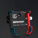 BIKIGHT Bike Phone Holder Aluminum Alloy 55-100mm Bike Motorcycle Phone Mount Support Bracket