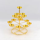3 Tiers Candle Holder Could Put 14 Butter Lamp Candles For Daily Pray Or Buddhism Worship