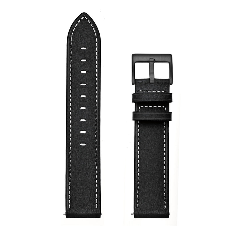 Genuine Leather Watch Band Strap For Samsung Gear Sport S4/Garmin Vivoactive 3