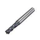 Drillpro 7pcs 1-10mm 4 Flutes End Mill Cutter Tungsten Carbide Milling Cutter CNC Tool