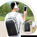 Unisex Waterproof Anti Diebstahl Outdoor Hiking Traveling Backbag USB Port Tashe Notebook Laptop Bag