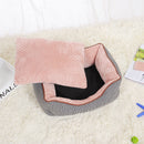 Cotton Linen Corn Kernels Pet Dog Cat Bed for Small Medium Pet Bed