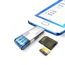 DM CR012 2-In-1 Type-C USB 3.0 to SD TF OTG Card Reader for Desktop PC Computer Phones