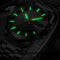 TEVISE T814 Luminous Display Business Style Men Watch Full Steel Automatic Mechanical Watch
