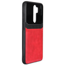 For Xiaomi Redmi Note 8 Pro Case Bakeey Luxury Business PU Leather Mirror Glass Shockproof Protective Case
