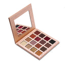 IMAGIC 16 Colors Matte Shimmer Eyeshadow Palette Glitter Smoky Earth Color Eye Shadow Long-Lasting