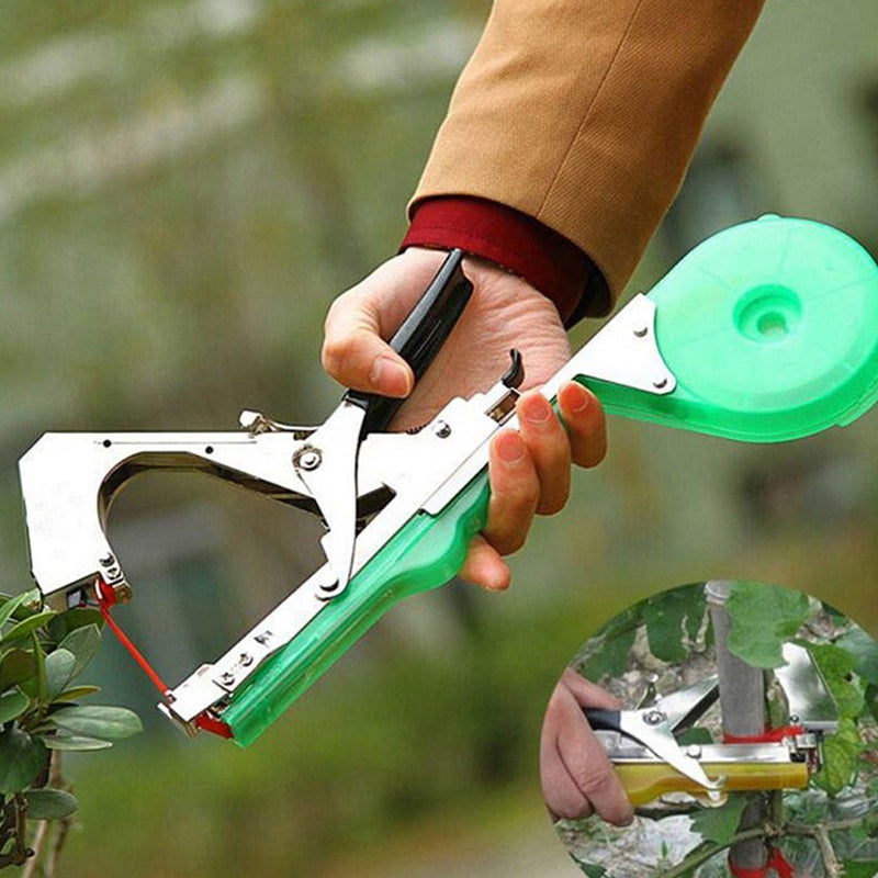 Garden Plant Branch Tape Tool Tying Machine Stem Strapping Tapener With Tape