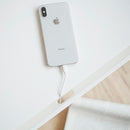 Jazy Multifunction Folding Small Square Table with Flat Card Slot Wearable Charging Hole from xiaomi youpin