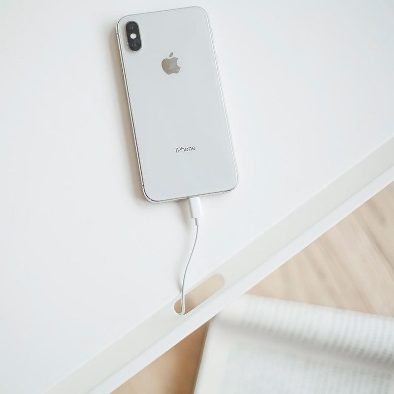 Jazy Multifunction Folding Small Square Table with Flat Card Slot Wearable Charging Hole from xiaomi youpin