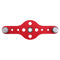 X600-2 Adjustable Aluminum Alloy Self-centering 6 8 10mm Dowel Jig Wood Panel Puncher Hole Locator Beech Center Hole Position Measuring Drilling Woodworking