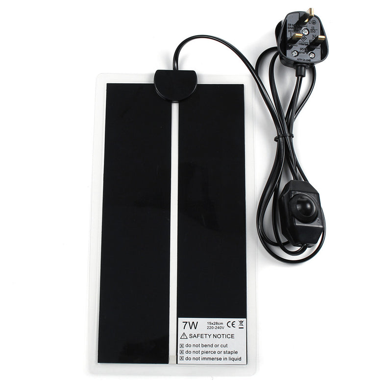 5W/7W/14W/20W Pet Snake Lizard Reptile Vivarium Heat Mat Heating Warm Heater Pad