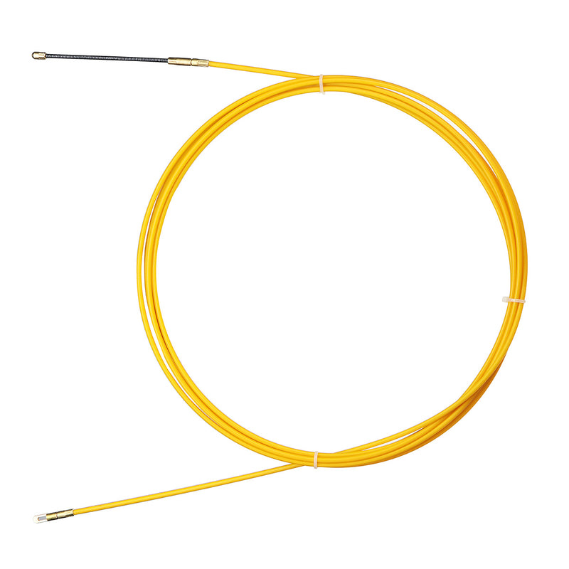 5M/15M/25M 4mm Dia. Fiberglass Cable Puller Fish Tape Reel Conduit Ducting Rodder Pulling Puller