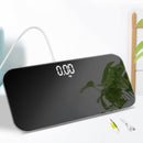 KCASA 0506 LED Weight Scale Mirror Surface Scales Household Electronic Scale Mini Health-Moniroring Scales