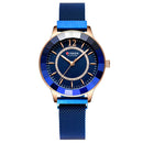 CURREN 9066 Rhinestone Fashionable Women Wrist Watch Luminous Display Quartz Watch