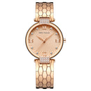 MINI FOCUS MF0186L Luxury Analogue Women Wrist Watch Stainless Steel Fashion Quartz Watch