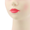 PVC Makeup Female Mannequin Head Wigs Hat Jewelry Display Cosmetology Model