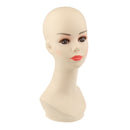 PVC Makeup Female Mannequin Head Wigs Hat Jewelry Display Cosmetology Model