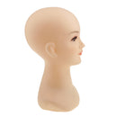 Female Cosmetology Mannequin Head Scarf Cap Wigs Model Jewelry Display Stand