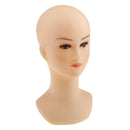Female Cosmetology Mannequin Head Scarf Cap Wigs Model Jewelry Display Stand