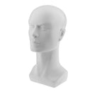 Male Man Mannequin Head PVC Model Hat Cap Wig Headphone Display Stand Rack