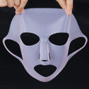 Women Facial Face Reusable Silicone Moisture Moisturizing Hydrating Mask Cover Prevent Evaporating for Sheet Mask Pink