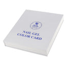 120 Colors Nail Gel Polish Card Display Board Book Chart for Nail Art Salon