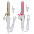 Professional 2 in 1 Curler & Straightener Hot Hair Iron Curling Ceramic Wave Wand Hair Styling Roller